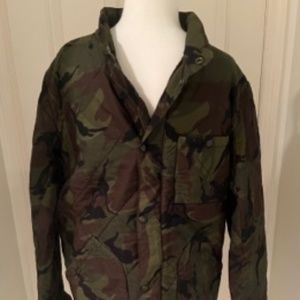 J. Crew Brand New NWT Men’s Camouflage Jkt. Lined Sz Sm ; Med